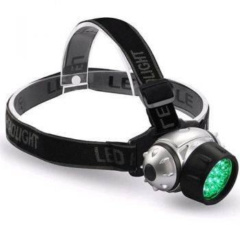 Lampada Frontale Led Verde - Torcia da Testa