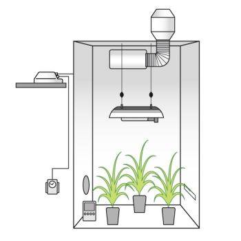 Grow Box Completa 250W AGRO ad Alta Resa + OMAGGIO!