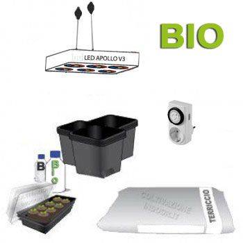 Kit Coltivazione Indoor BIO LED 180W - Max. 4 piante