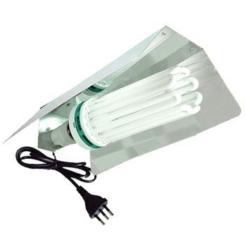 Kit Lampada CFL 200W Vegetativa - 6400°K
