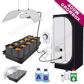 Kit Idroponica Completo 400w + Grow Box Indoor. Max 10 piante