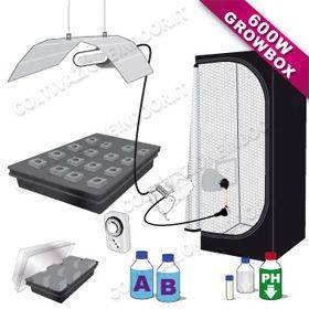 Kit Idroponica 600W + Grow Box - Max 16 piante