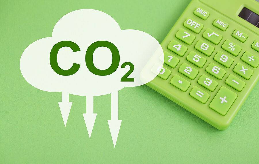 Calcolatore di co2 per piante coltivate indoor