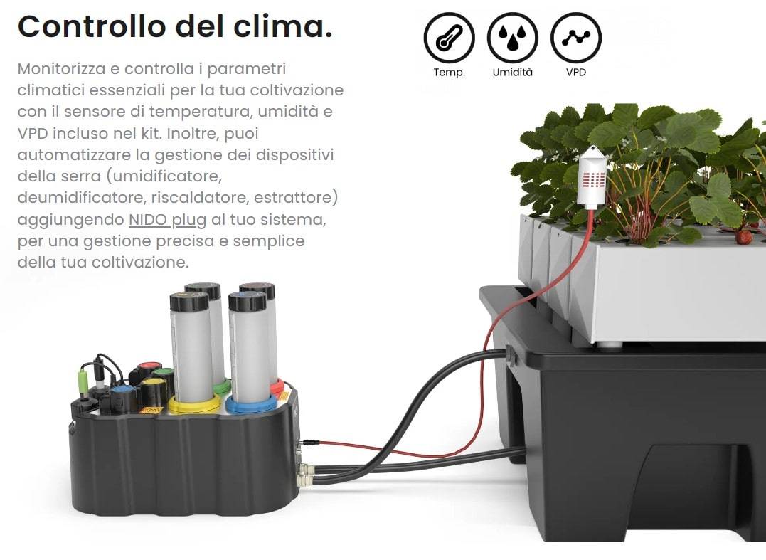 Nido controllo clima