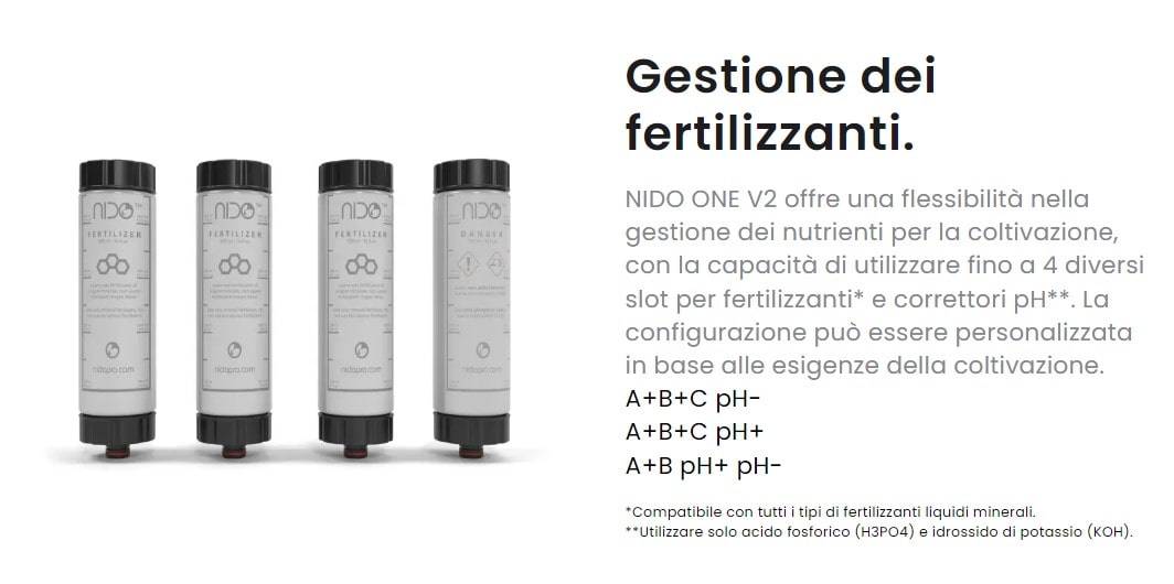 Nido controllo fertilizzanti