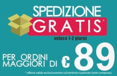 Spedizione gratuita ordine